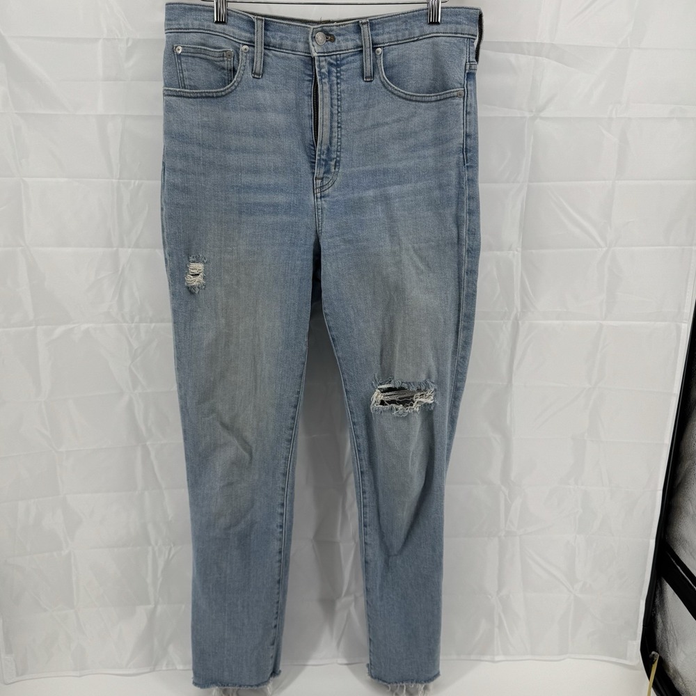 Madewell The Tall Perfect Vintage Jean Coffey Wash Worn-In Sz 30 Tall MC493 $135 - Picture 2 of 16